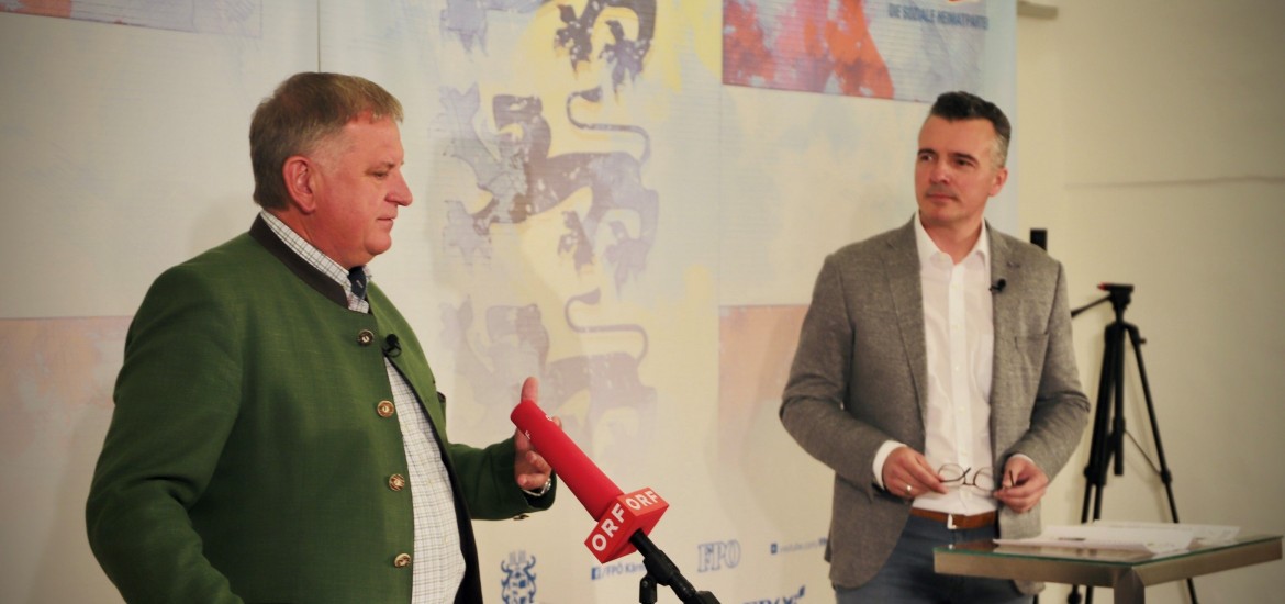 FPÖ Kärnten präsentierte Initiativen und Max Linder als neuen Abgeordneten