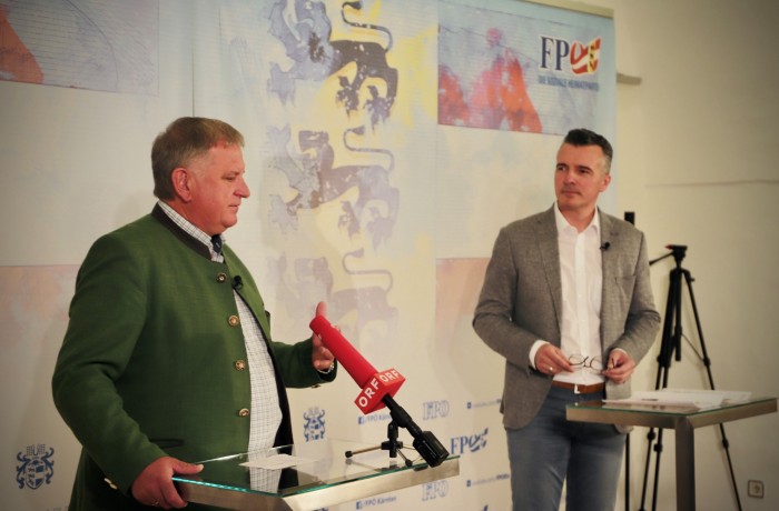 FPÖ Kärnten präsentierte Initiativen und Max Linder als neuen Abgeordneten