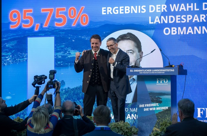 Kärntner FPÖ zeigt Einigkeit: Erwin Angerer mit 95,75 Prozent zum Landesparteiobmann gewählt