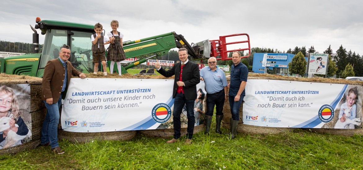 Regionalität und Landwirtschaft unterstützen, damit auch unsere Kinder noch Bauern sein können!