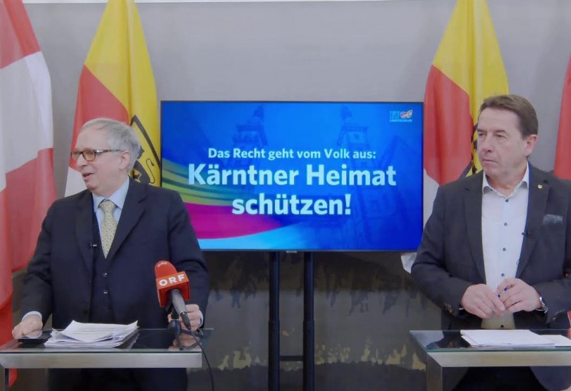 Pressekonferenz mit Erwin Angerer und Prof. Dr. Christoph Urtz