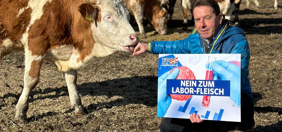 FPÖ Kärnten startet Unterschriftenaktion gegen Labor-Fleisch