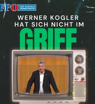 Werner Kogler hat sich nicht im Griff!