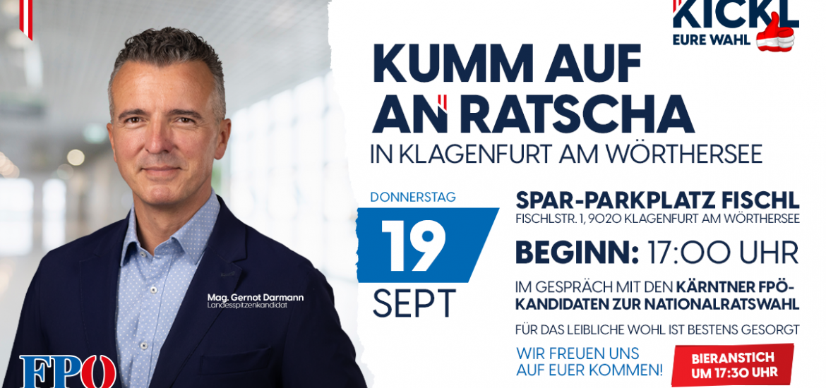 Klagenfurt Stadt – „Kumm auf an Ratscha“