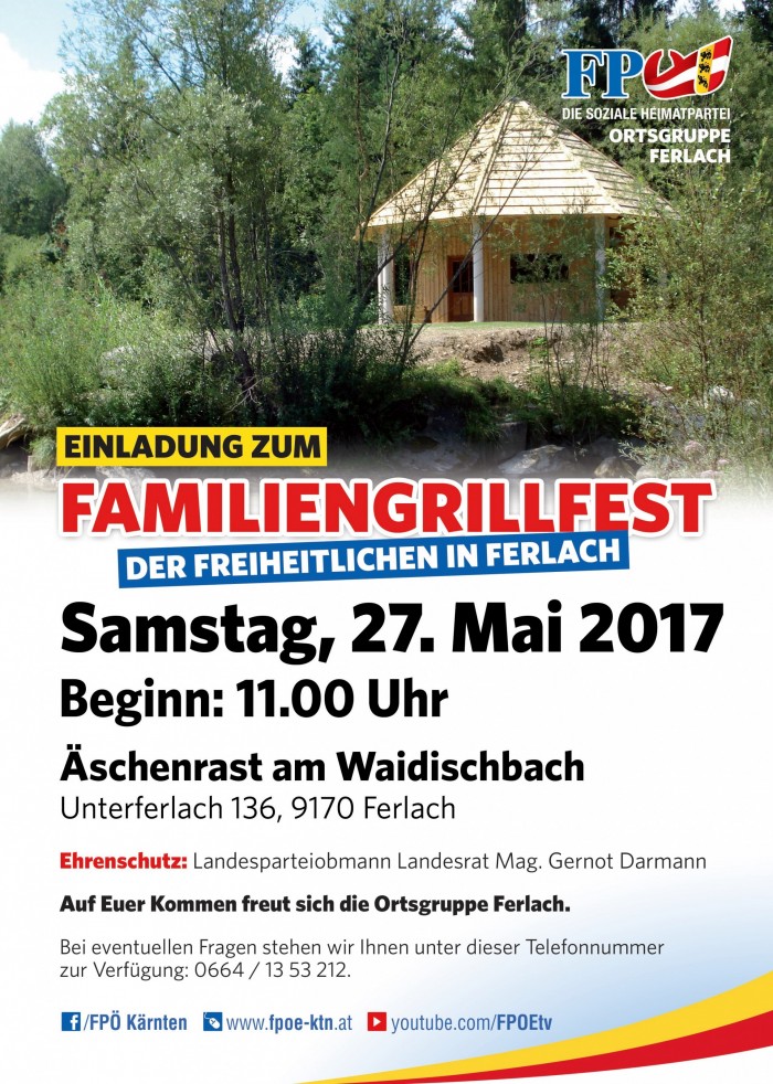 Familiengrillfest der Ortsgruppe Ferlach