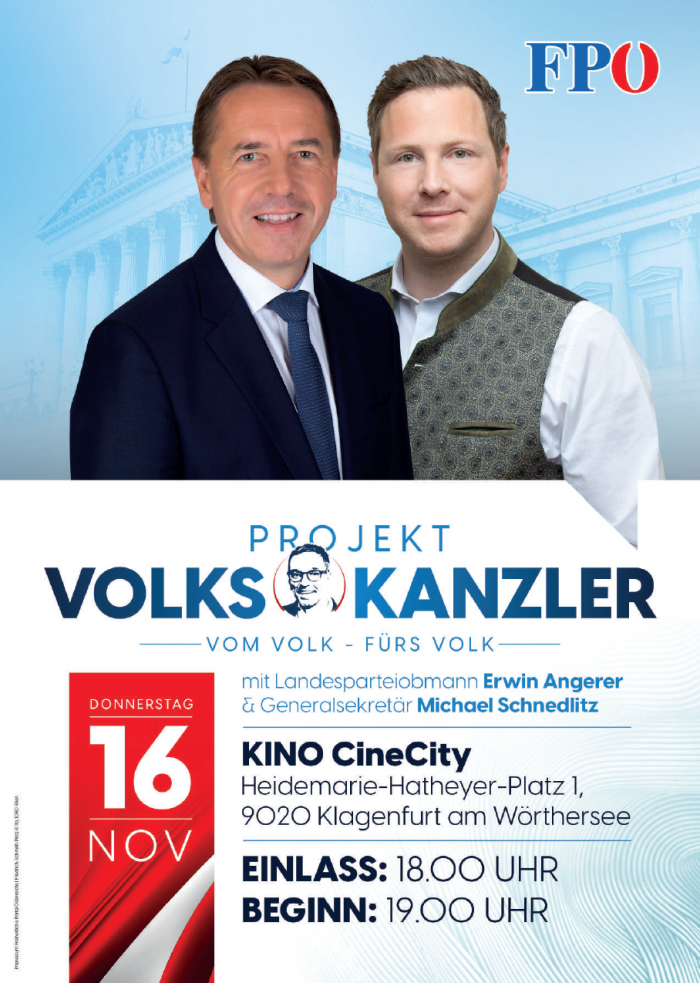 ''Projekt Volkskanzler'' mit Michael Schnedlitz und Erwin Angerer